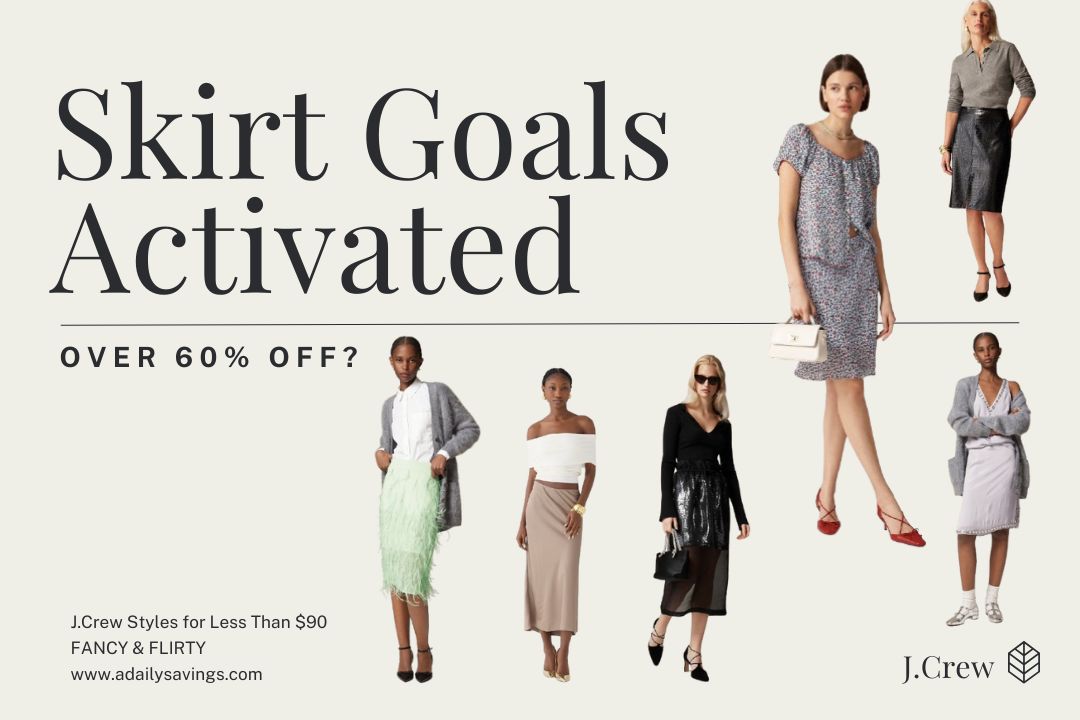These Luxe-Looking Skirts Are Now 60% Off at J.Crew